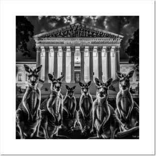 Supreme Court - SCOTUS IS A Kangaroo Court - Robin Fader - Front Posters and Art